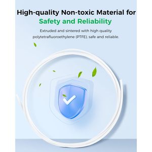 Tubo de teflón Creality de 2M, tubo Bowden de PTFE de 2,5mm de diámetro interior para filamento de 1,75mm, accesorios para impresora 3D - Product Image 4