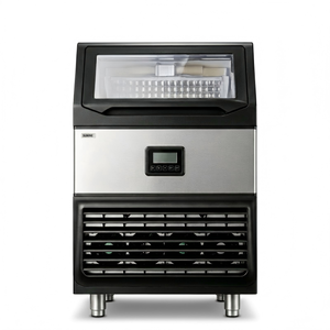 Machine <span class=keywords><strong>à</strong></span> <span class=keywords><strong>glaçons</strong></span> automatique commerciale 126 kg/24h avec stockage de 25 kg, <span class=keywords><strong>filtre</strong></span>, machine <span class=keywords><strong>à</strong></span> fabriquer des <span class=keywords><strong>glaçons</strong></span> <span class=keywords><strong>pour</strong></span> restaurant, bar, café, hôtel - Product Image 1