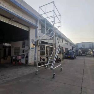 Échafaudage mobile sur roues, nouvelle conception, tour mobile flexible en aluminium Layher - Product Image 6