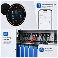 Sistema Solar Híbrido Estándar Estadounidense de 8kW 10kW 12kW, Bifásico 120V/240V con Batería de Iones de Litio, Kit Completo para Energía Doméstica