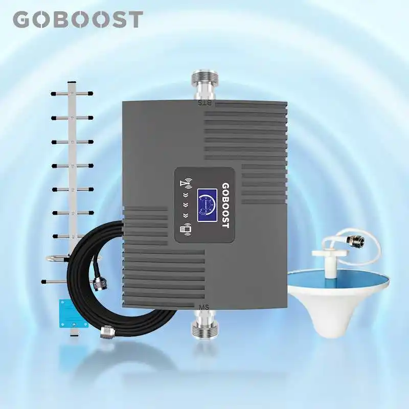 Goboost amplifiers for mobile network 2g 3g 4g CDMA cell phone signal booster for home 850mhz