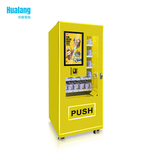 Low-cost Small Business 18.5-inch Touchscreen Smart Trendy Toy Dispenser Nayax Payment Mystery Box Vending Machine Small