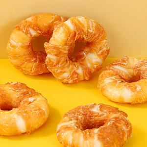 Chicken & rachide Donut Dog Treats pelatihan makanan hewan peliharaan OEM produsen makanan anjing menerima makanan kunyah - Product Image 4