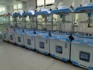 MINI Clip Prize Clamp Snacks Vending Arcade Crane <span class=keywords><strong>Game</strong></span> 24 Clip Claw Machine Card <span class=keywords><strong>Snack</strong></span> Gift Clamp Machine MINI Claw Doll Machine - Product Image 5