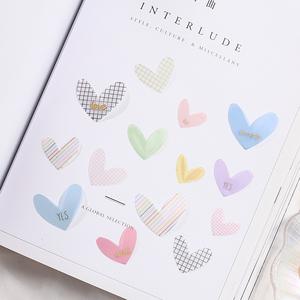 Papier découpe loose en forme de cœur, livraison gratuite, papier de suivi, ultramince pour album photo - Product Image 2