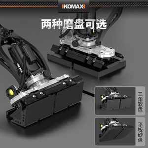 Long Handled Wall Corner Sander 24 Inch Adjustable Six Speed Belt Sander For Plaster Trowels Diy Use - Product Image 4