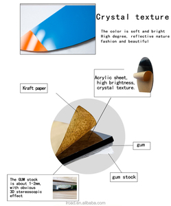 Autocollants muraux de dessin animé Trois petits cochons et grand <span class=keywords><strong>loup</strong></span> gris, autocollants en acrylique 3D adaptés à la décoration murale de la chambre des enfants et de la maternelle - Product Image 5