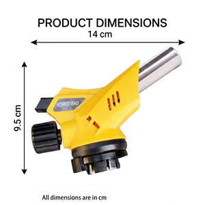 <span class=keywords><strong>Chalumeau</strong></span> à <span class=keywords><strong>gaz</strong></span> portable et réversible Orangegaz pour <span class=keywords><strong>camping</strong></span> en extérieur, avec allumage, pour la fabrication de bijoux et outils de cuisine - Product Image 5