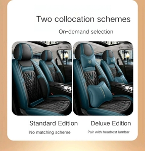 Coprisedile <span class=keywords><strong>in</strong></span> pelle Nappa <span class=keywords><strong>per</strong></span> <span class=keywords><strong>auto</strong></span> a cinque razze <span class=keywords><strong>per</strong></span> berlina e tipo anteriore SUV <span class=keywords><strong>in</strong></span> <span class=keywords><strong>cotone</strong></span> LLA-31 di protezione del sedile interno - Product Image 6