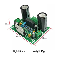 Carte amplificateur mono TDA7293 100W professionnel ultra-haute puissance, alimentation double AC12~32V ultra-large pour récepteurs et amplificateurs