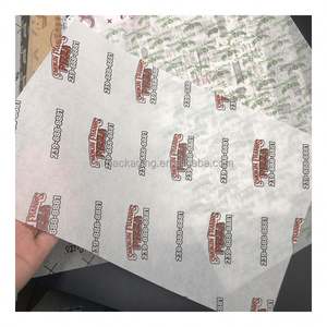 Custom Greaseproof Fast Food Basket Liners Single Sandwich <b>Wrap</b> Sheet for Bread Cookies Milk Jelly Chewing Gum-for Sugars - Product Image 1