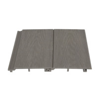 OEM Chine Vente en gros Revêtement mural en bois composite 21*174mm pour murs extérieurs d'hôtel Matériau plastique étanche à l'humidité