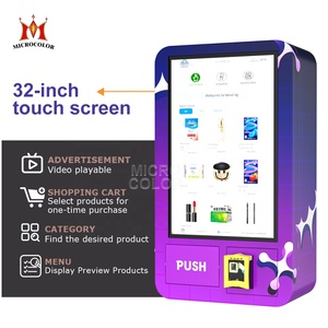Distributeur automatique mural miniature avec écran tactile de 32 pouces, vérification d'âge par carte d'identité 1. Meuble mural gain de place Desi - Product Image 2
