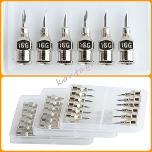 เข็มฉีดยาสัตวแพทย์สเตนเลสขนาด14กรัม-23กรัมพร้อมฮับสี่เหลี่ยม - Product Image 1