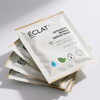 Sachets Mylar personnalisés de 1 ml, 2 ml, 5 ml pour échantillons de crème visage, emballages cosmétiques, lotions, shampoings, sérums et essences