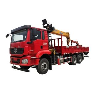 Grue télescopique montée sur camion Shacman Delong 6*4, grue mobile de 320 CV pour l'entretien routier - Product Image 1