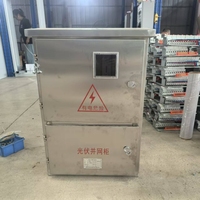 Boîtier de Combinaison Solaire Monophasé OEM Pute 8 Voies pour Chaîne PV, AC/DC, Classe IP68, Armoire de Commutation Intelligente avec Verrouillage, Modèle 050, Multi-Tension
