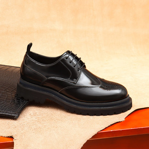 Chaussures Homme Vintage en Cuir Véritable Sculpté, Respirantes et Légères, Idéales pour Mariage et Automne – Vente en Gros - Product Image 5