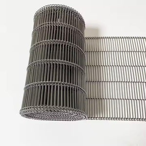 çelik <span class=keywords><strong>B</strong></span> tipi örgü kemer tel örgü kemer 304 Spiral konveyör bant örgü zincir lazer makinesi dişli zincir tipi örgü kemer - Product Image 5