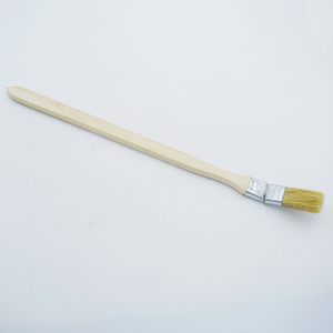 Cepillo de pintura de cerdas de mango largo de madera popular de fábrica para cepillos limpiadores de radiador de tratamiento de pared - Product Image 6