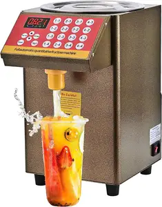 Máquina cuantitativa de fruta precisa para cafetería, 16 botones, totalmente automática