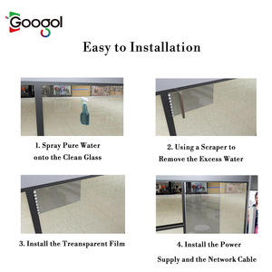 ฟิล์มกระจก <span class=keywords><strong>LED</strong></span> แบบบางเฉียบมีความยืดหยุ่นสำหรับติดผนังวิดีโอ <span class=keywords><strong>LED</strong></span> ติดผนังหน้าจอ <span class=keywords><strong>LED</strong></span> แบบบางมากติดผนังแบบ P8 - Product Image 5