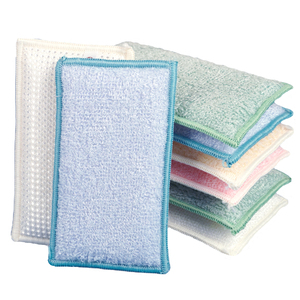 Éponge à vaisselle magique en fibre de <span class=keywords><strong>bambou</strong></span> naturelle, douce, <span class=keywords><strong>double</strong></span> <span class=keywords><strong>face</strong></span>, éponge de nettoyage, chiffon de cuisine, éponges à vaisselle - Product Image 1