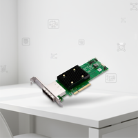 Adaptador de Bus Host Broadcom SAS9500-16E de 16 Puertos y 12 Gbps, Tri-Modo, PCIe Gen 4.0, Tarjeta HBA de Almacenamiento SAS/SATA/NVMe para Servidor RAID