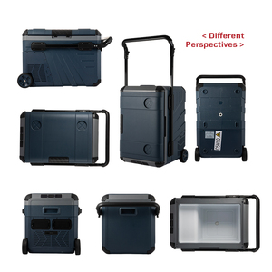 Réfrigérateur portable 35L pour camping, chariot de transport, zone de température unique, arrêt <span class=keywords><strong>automatique</strong></span>, pour pique-nique en extérieur, camping-car, camion - Product Image 5