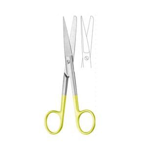 TC-Tijera eléctrica de funcionamiento, instrumento quirúrgico de acero inoxidable, Romo y afilado, con base de plástico - Product Image 1