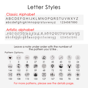 Breloques personnalisées EManco avec logo rond, plaqué or, alphabet en acier inoxydable, pendentifs disques, breloques avec logo de marque - Product Image 6