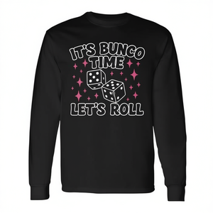 Es hora de Bunco, camiseta de manga larga Let's Roll - Product Image 3