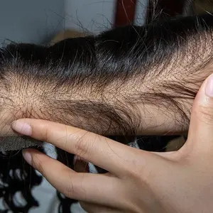 Свободные накладные волосы Clj с передней частью, натуральные, 6x6, прозрачные Hd кружевные застежки для изготовления кос