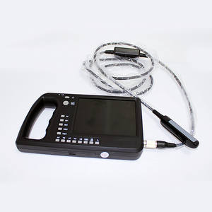 Scanner sonar vétérinaire cheval testeur de grossesse à ultrasons 7 pouces écran LCD bétail Portable USG vache sonde rectale équipement agricole - Product Image 1