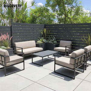 Pannelli per Recinzione da Giardino in Alluminio Nero Resistente per la Sicurezza e la <span class=keywords><strong>Privacy</strong></span> - Product Image 5