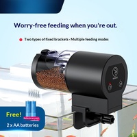 Distributeur automatique intelligent de nourriture programmable pour aquariums et bacs à poissons, poissons ornementaux et tortues