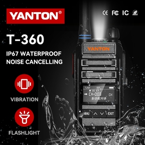 Walkie talkie Radio dua arah, Radio jarak jauh berkemah 5W UHF 400-470mhz genggam luar ruangan - Product Image 3