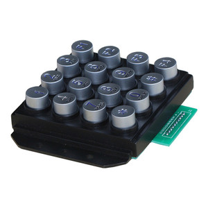 16 phím 4x4 Hệ thống điều khiển bàn phím công nghiệp Vandal Proof kẽm-hợp Kim Điện thoại bàn phím với số chữ cái - Product Image 2