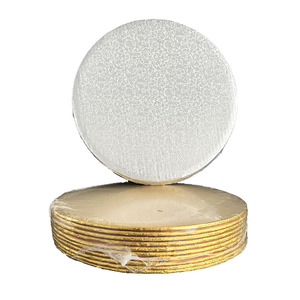 Disques à gâteau ronds et carrés en papier kraft pour usage alimentaire lors de fêtes - Product Image 3