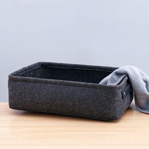 Wholesale simple waterproof toy storage felt basket with custom logo - Product Image 4