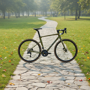 Vélo de route en carbone 2026, cadre en fibre de carbone 700c, 24 vitesses avec groupe <span class=keywords><strong>Shimano</strong></span> <span class=keywords><strong>105</strong></span> Di2 7170, freins à disque, vélos de course - Product Image 1