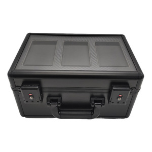 กล่องเก็บการ์ดกีฬาแบบพับได้ ป้องกันกลิ่น พร้อมกุญแจ <span class=keywords><strong>TSA</strong></span> สำหรับจัดเก็บและโชว์การ์ดสะสม - Product Image 1