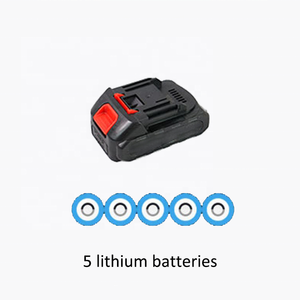 Mini-tronçonneuse sans fil Ananke Tools avec guide-chaîne de 6 pouces, machine à couper les branches de bois de qualité industrielle et pour le bricolage, fonctionnant sur batterie - Product Image 4