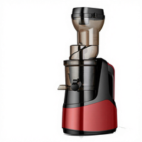 Volledig automatische elektrische citruspers van roestvrij staal, compacte slowjuicer voor huishoudelijk & autogebruik