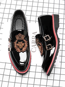 Chaussures habillées pour hommes en cuir véritable, mocassins, nouvelle collection 2024, design tendance, vente chaude - Product Image 6