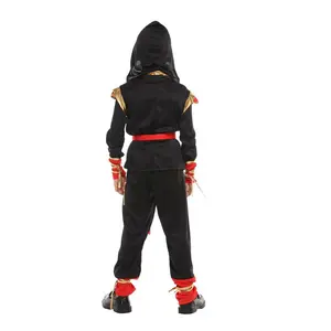 Kids Anime Costume Halloween Cosplay Masked Costume Anime Boy Ninja Costume