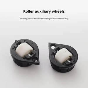 Accesorios de Escritorio de Acero Giratorios Tipo Vórtice Pequeño, Plegables a 90 Grados, Ahorro de Espacio, Fácil Instalación, Funcionales - Product Image 3