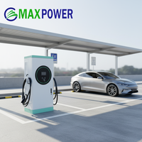 Station de recharge rapide DC pour véhicules électriques, double borne, montage au sol, IP54, 240 kW, CCS1 CHAdeMO, nouvelle génération