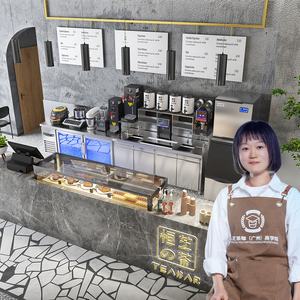 Équipement de boutique de boba personnalisé, tout inclus, équipement de <span class=keywords><strong>bar</strong></span> à thé à bulles, table de préparation de thé au lait, comptoir, machine - Product Image 1