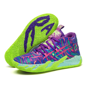 Chaussures de <span class=keywords><strong>basket</strong></span>-ball unisexes, baskets d'entraînement, semelle en caoutchouc, chaussures de terrain, grande taille 36 45 - Product Image 3